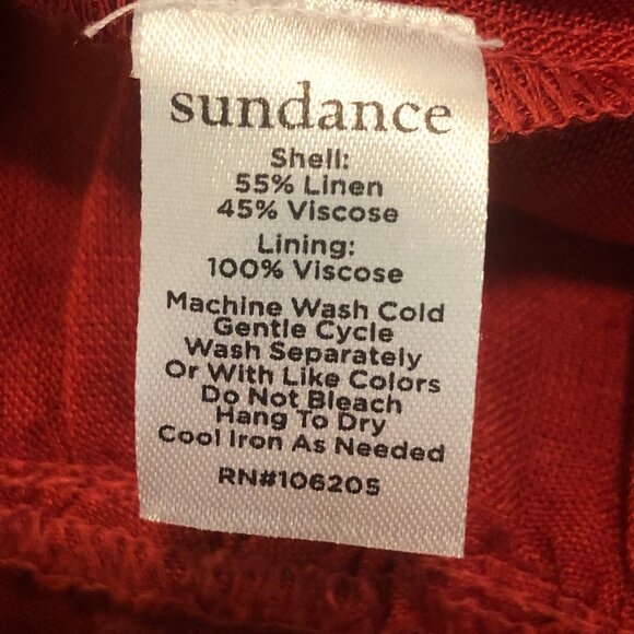 🍂 Sundance Rust-Red Maxi Dress – Size XL 🍂 - Picture 9 of 16